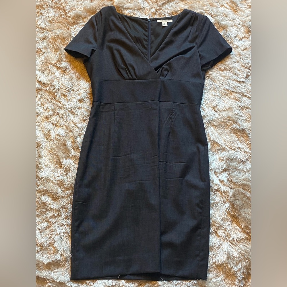 Banana Republic Dark Grey Stretch Dress size 8 - Picture 8 of 8